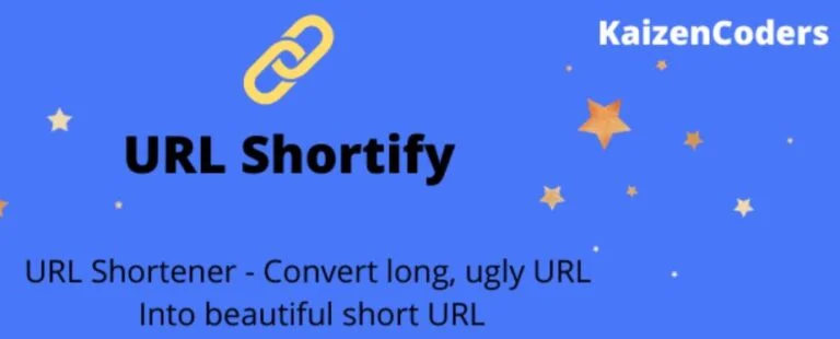 URL Shortify – Simple, Powerful and Easy URL Shortener